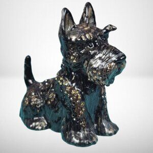 Jay Strongwater Seated Skottie Figurine  - Limited Edition 40/250